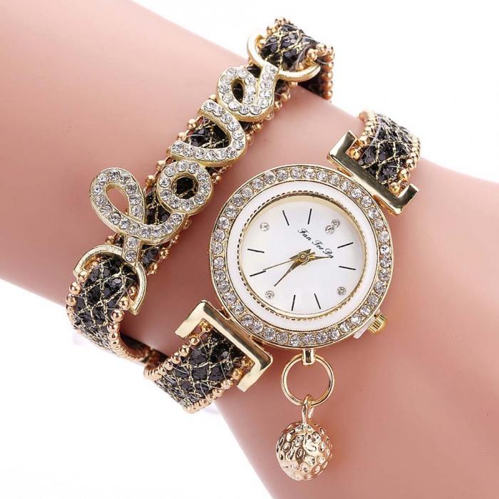 Elegant Quartz Bracelet Watch with Soft Arch Strap