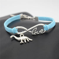 Dinosaur Infinity Love Bracelets