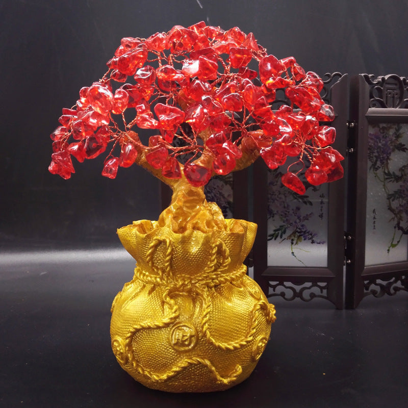 Make Money And Make a Fortune Lucky Tree Creative Home Decoration