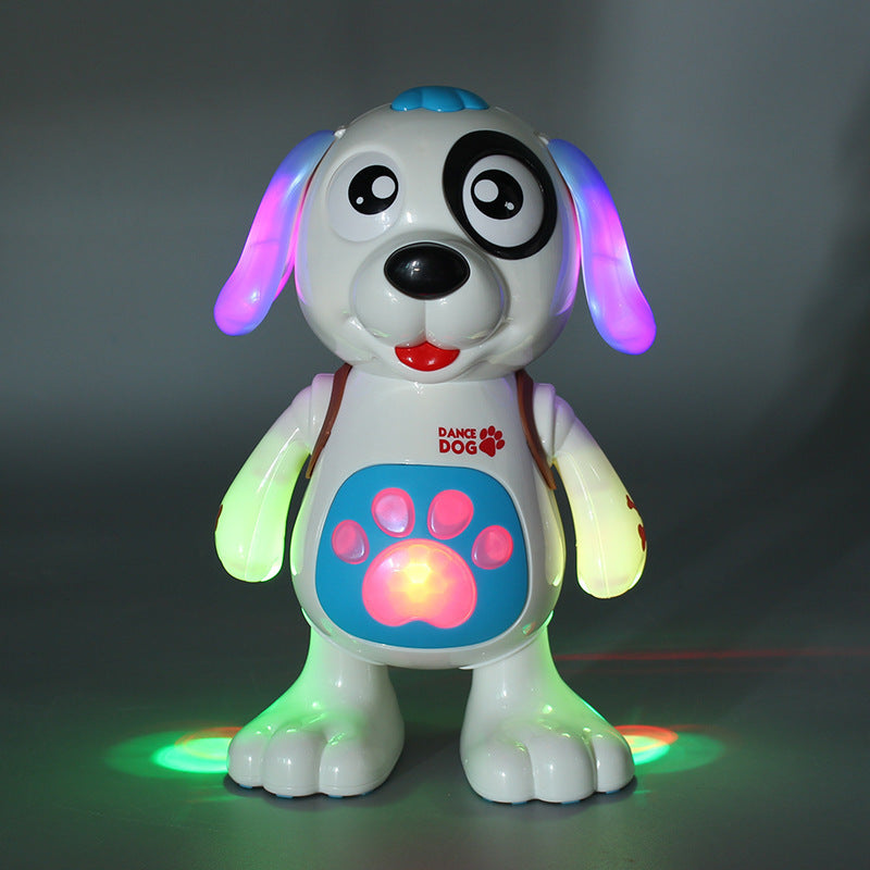 Electric Toy Dog, Music, Light, Dance, Walk, Children'S Vibrato Robot Dog