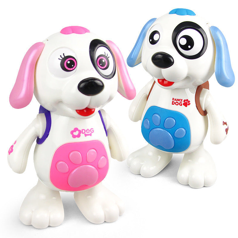 Electric Toy Dog, Music, Light, Dance, Walk, Children'S Vibrato Robot Dog