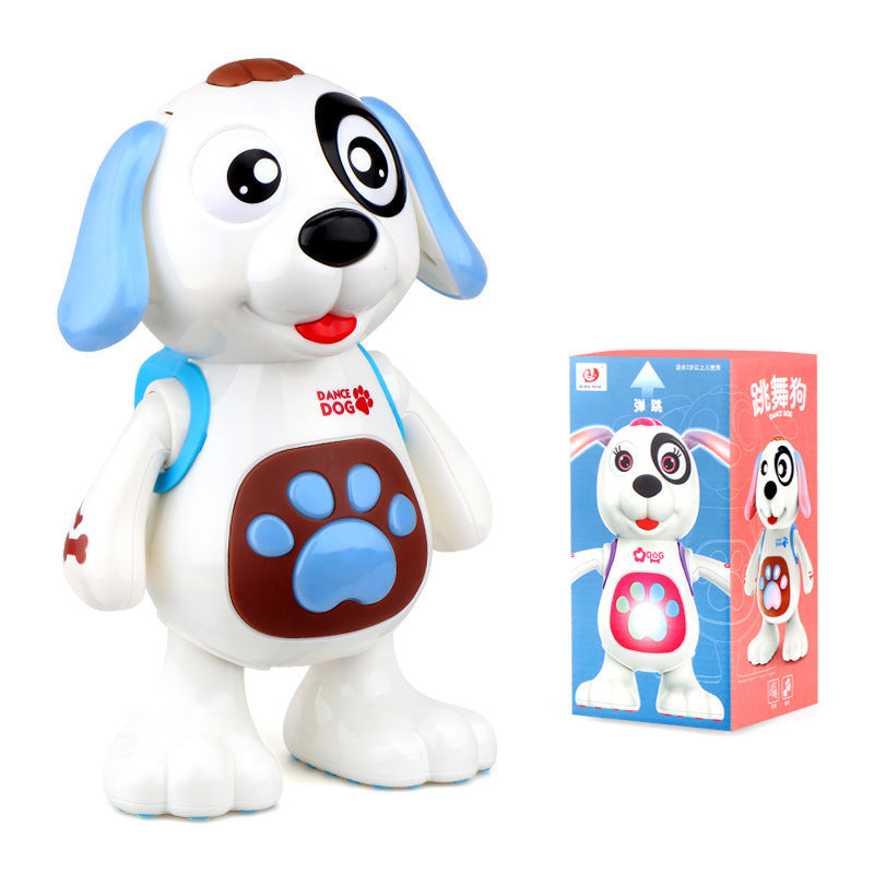 Electric Toy Dog, Music, Light, Dance, Walk, Children'S Vibrato Robot Dog