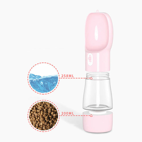 Pet Food & Water Bottle