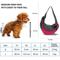 Pet Puppy Carrier Travel Dog Shoulder Bag Single Handbag Tote Pouch