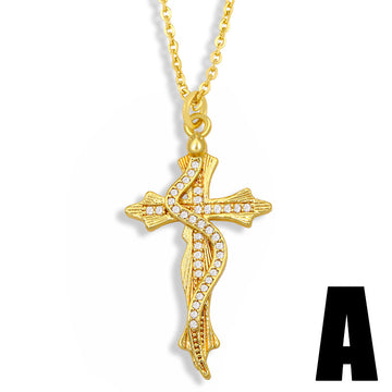 Diamond-studded Palm Necklace Jewelry Creative Personality