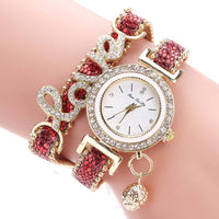 Elegant Quartz Bracelet Watch with Soft Arch Strap