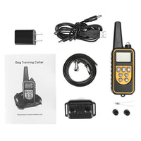 800m Electric Anti-Barking Dog Training Device and Collar