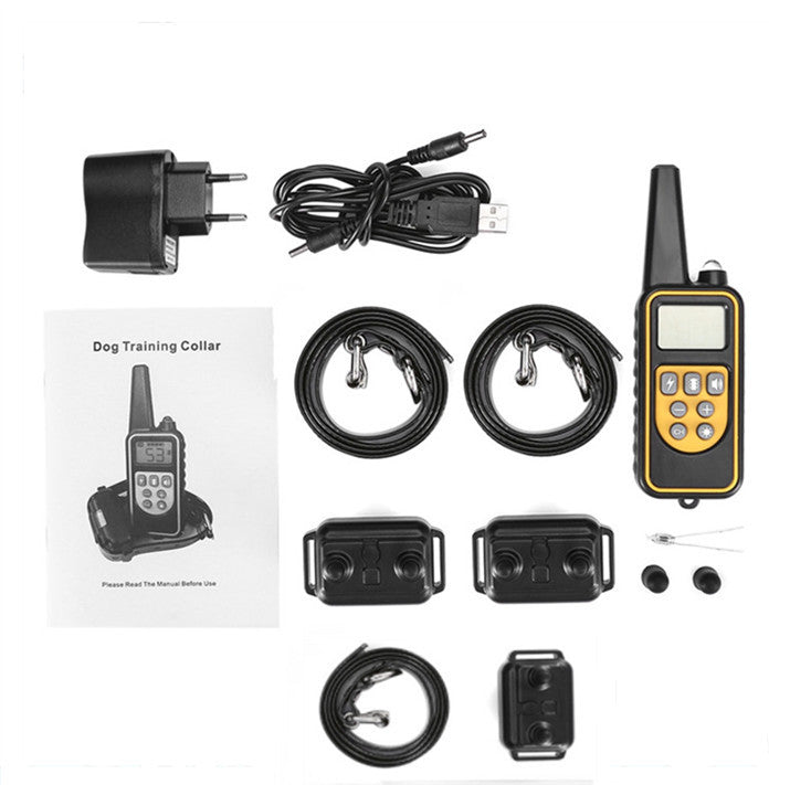 800m Electric Anti-Barking Dog Training Device and Collar