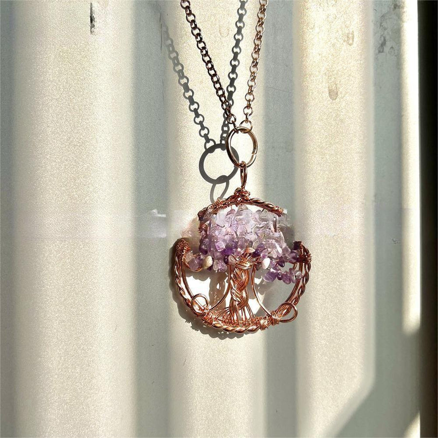 Ethereal Crystal Cascade Pendant Necklace