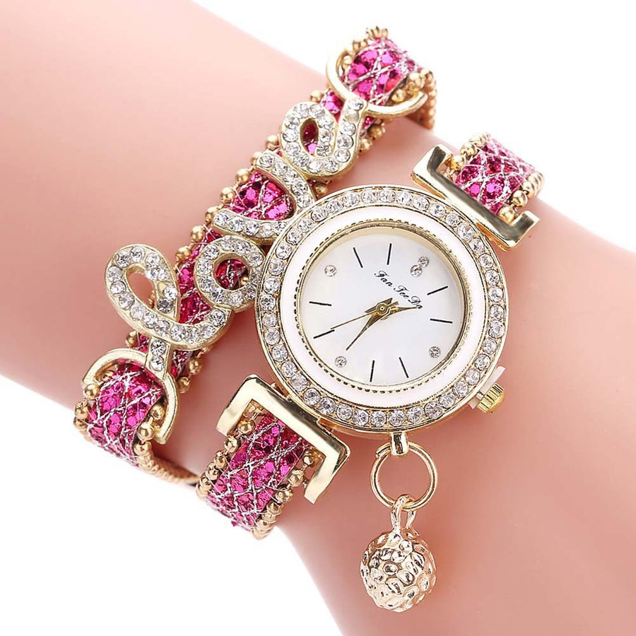 Elegant Quartz Bracelet Watch with Soft Arch Strap