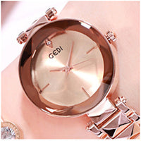 New Women's Fashion Personalized Trend Atmosphere Watch Steel Belt Women's Watch