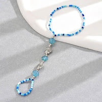 Women's Shell Bead Elastic Anklet