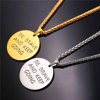 ChainsPro Hunger Games Pendant – Gold-Plated Stainless Steel