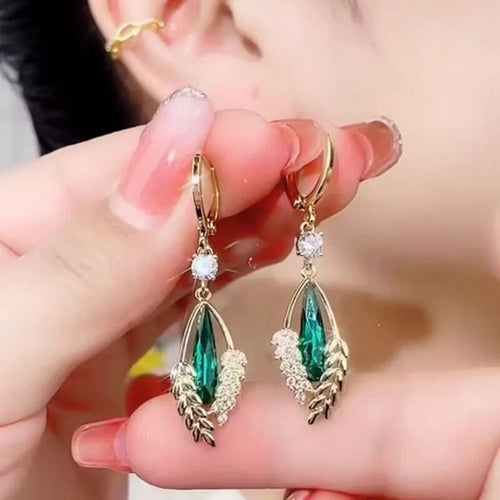 Lymphatic Slimming Magnetic Weight Loss Earrings for Women Sparkly