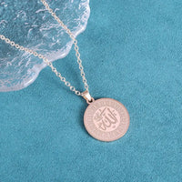 Islamic Muslim Allah Quran Drop Shape Pendant Necklace Men Women