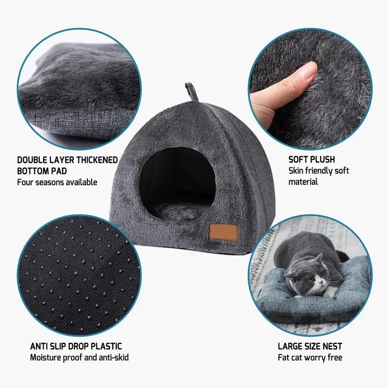 New Deep sleep comfort in winter cat bed small dog house products pets