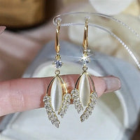 Lymphatic Slimming Magnetic Weight Loss Earrings for Women Sparkly