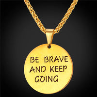 ChainsPro Hunger Games Pendant – Gold-Plated Stainless Steel