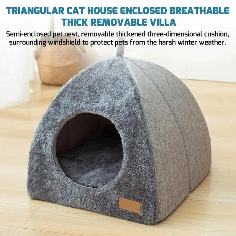 New Deep sleep comfort in winter cat bed small dog house products pets