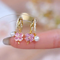 Lymphatic Slimming Magnetic Weight Loss Earrings for Women Sparkly