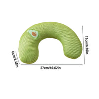 Small Pillow for Pet Cats Dogs Sleeping Mat Neck Guard U-shaped Pillow