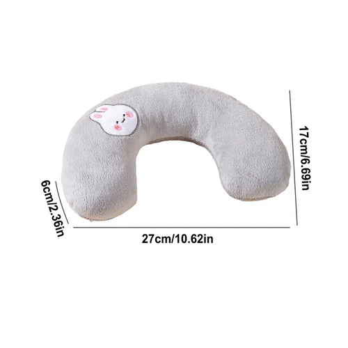 Small Pillow for Pet Cats Dogs Sleeping Mat Neck Guard U-shaped Pillow