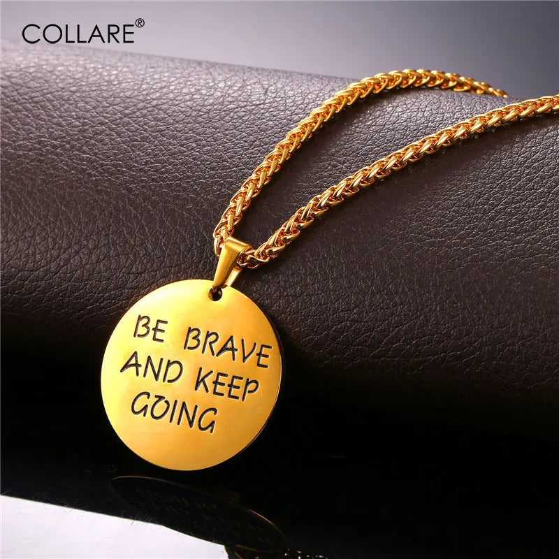 ChainsPro Hunger Games Pendant – Gold-Plated Stainless Steel