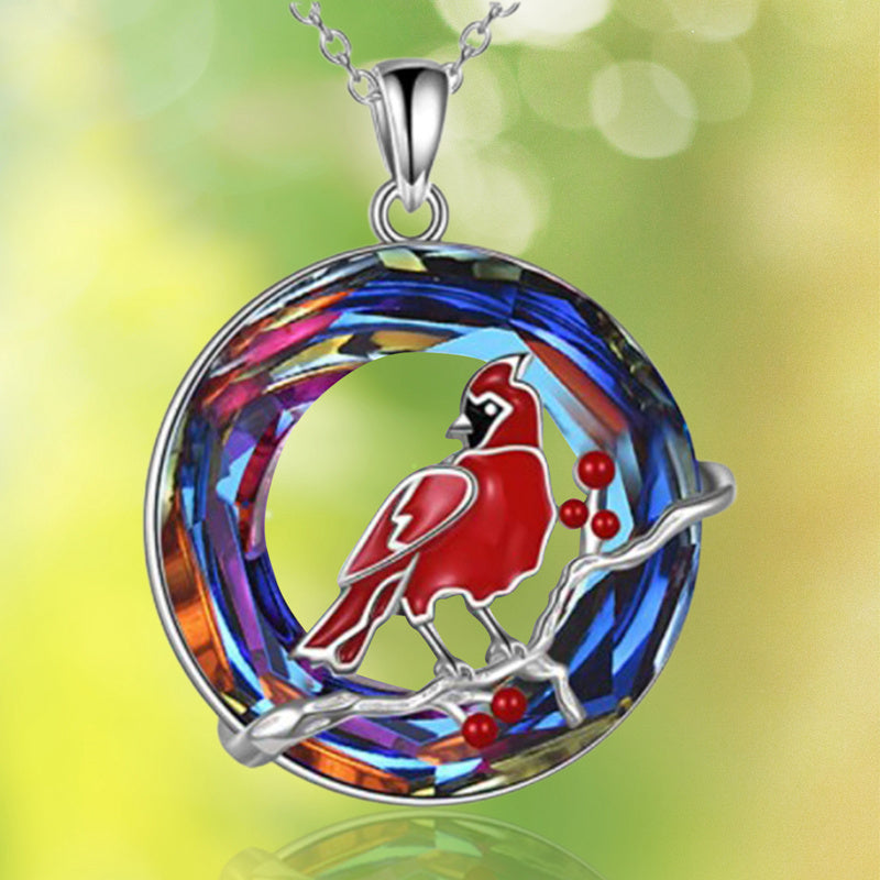 Crystal Animal Pendant Necklace for Women