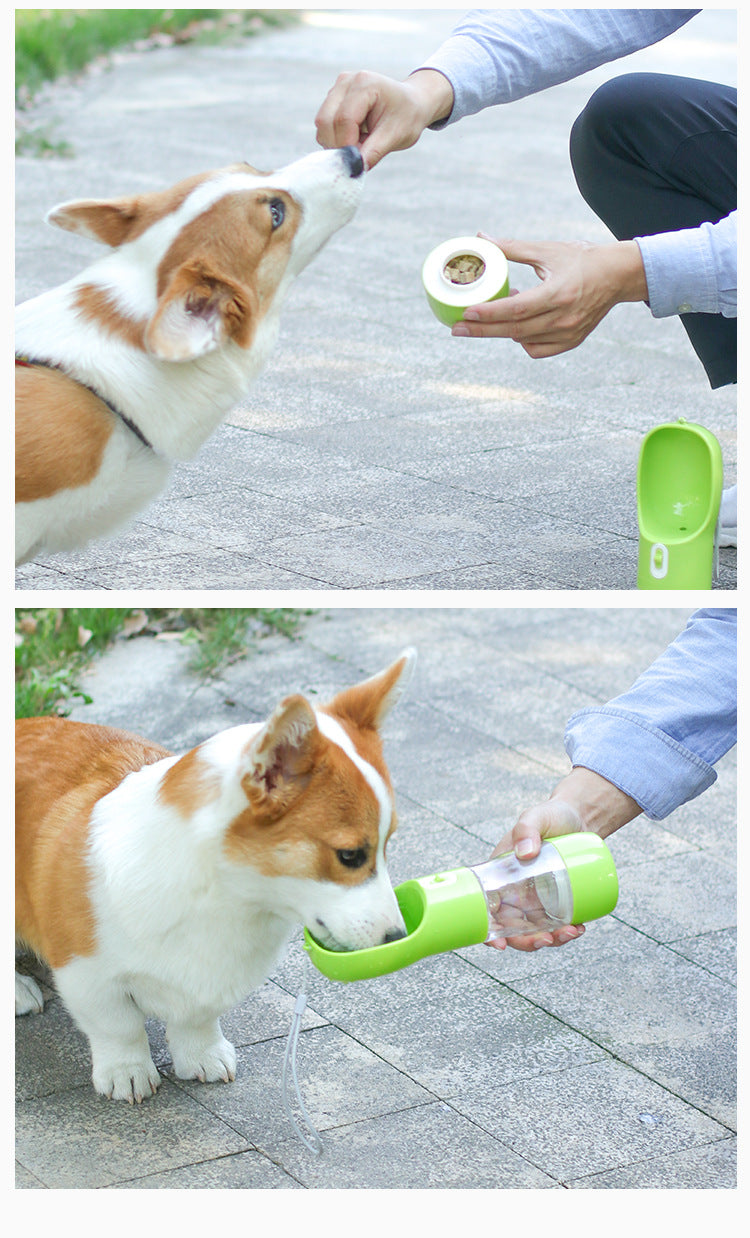 Pet Food & Water Bottle