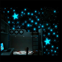 Glow-in-the-Dark 3D Star Wall Stickers