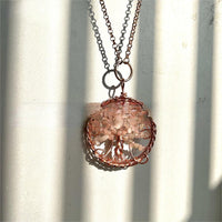 Ethereal Crystal Cascade Pendant Necklace