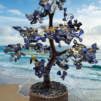 Lapis Lazuli  Gemstone Tree, Lapis Lazuli Bonsai Tree (300 chips)