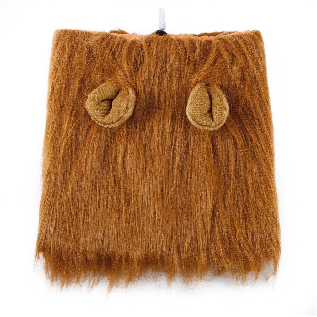 Lion Mane Dog Wig - Perfect Costume for Halloween & Parties