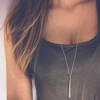 Vertical Bar Necklace